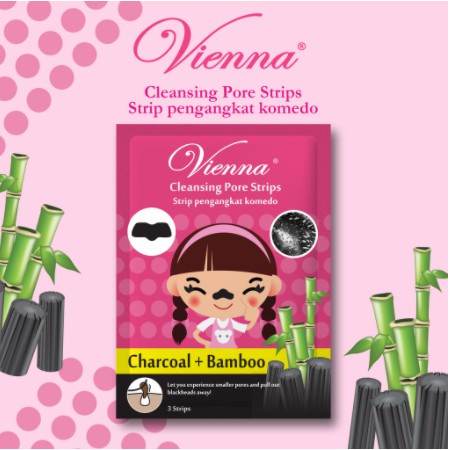 OBRAL MURAH ! CUCI GUDANG ! HARUS HABISA !  VIENNA CLEANSING PORE STRIPS / STRIP PENGANGKAT KOMEDO / MASKER HIDUNG MURAH / MEN