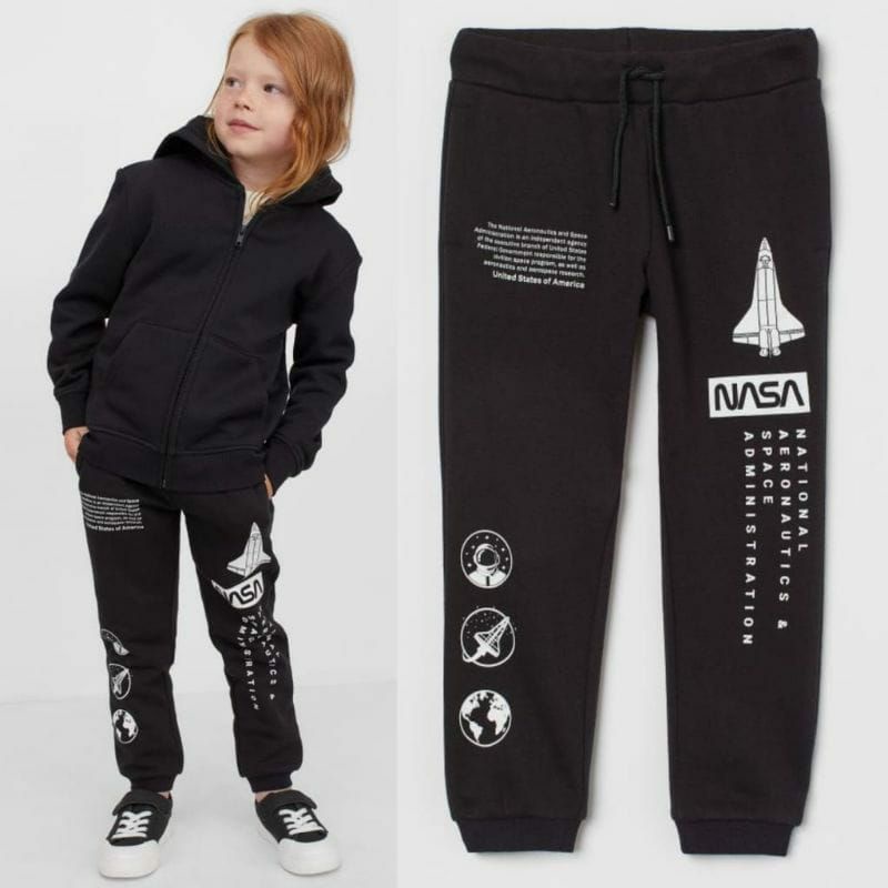 Jogger H&M Nasa Boys/ Celana Jogger H&M Anak Laki-laki 1-10 years