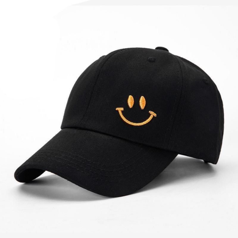 TOPI BASEBALL BORDIR SMILE // TOPI BORDIR MURAH // TOPI PRIA WANITA/
RECLUSIVE/BORDIR SMILE/ TOPI LAKI PEREMPUAN