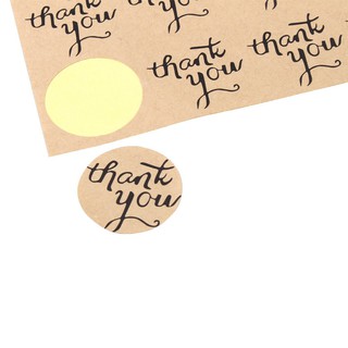 Stationery 108Pcs Kertas Stiker Segel  Thank You dengan 