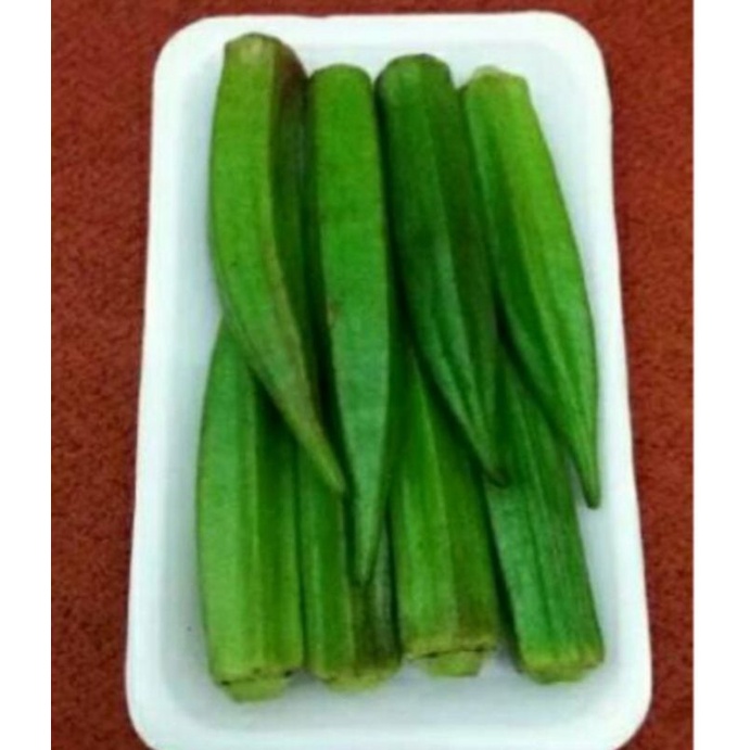

Buah Okra Hijau Segar