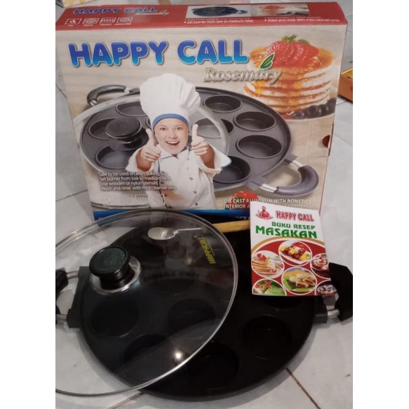 CETAKAN KUE HAPPYCALL 12 LUBANG DATAR