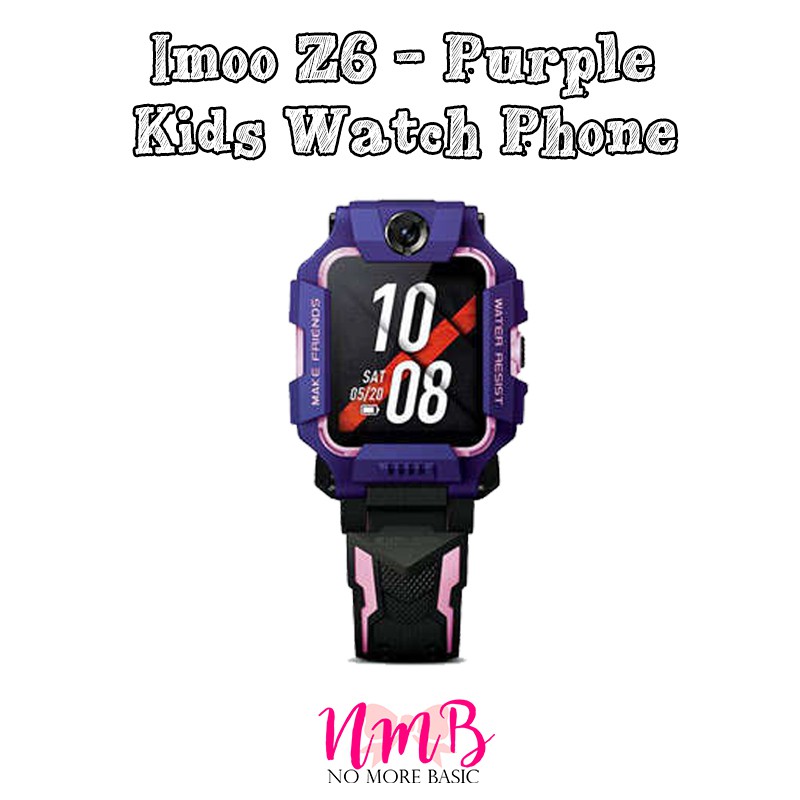 Imoo Z6 - Kids Watch Phone - Green / Purple - Baru Original Resmi