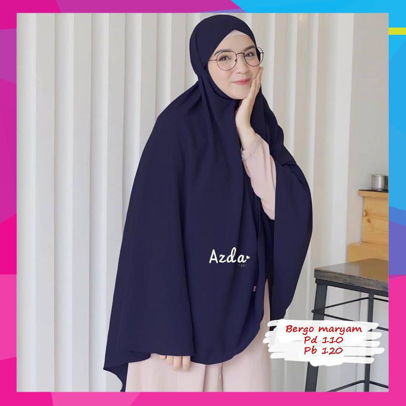 BERGO MARYAM/BERGO TALITHA  JUMBO BANYAK WARNA BISA COD