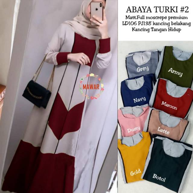Gamis abaya turky