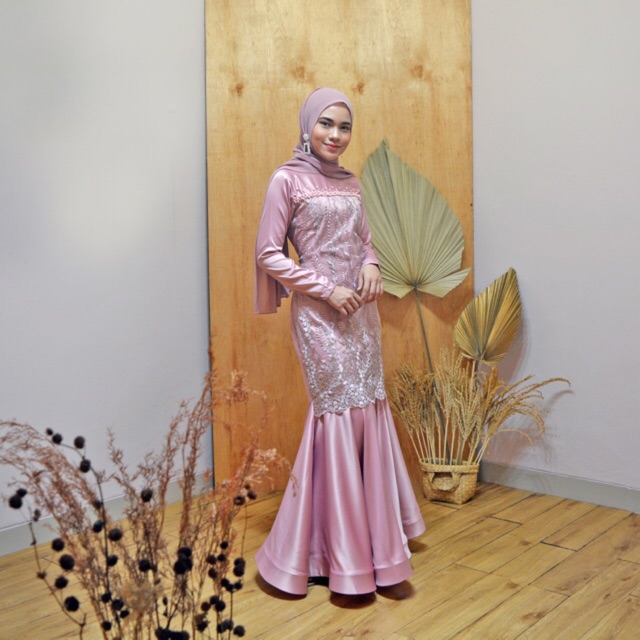Zalia dress, size SM (motif baru, panjang dress 145cm)