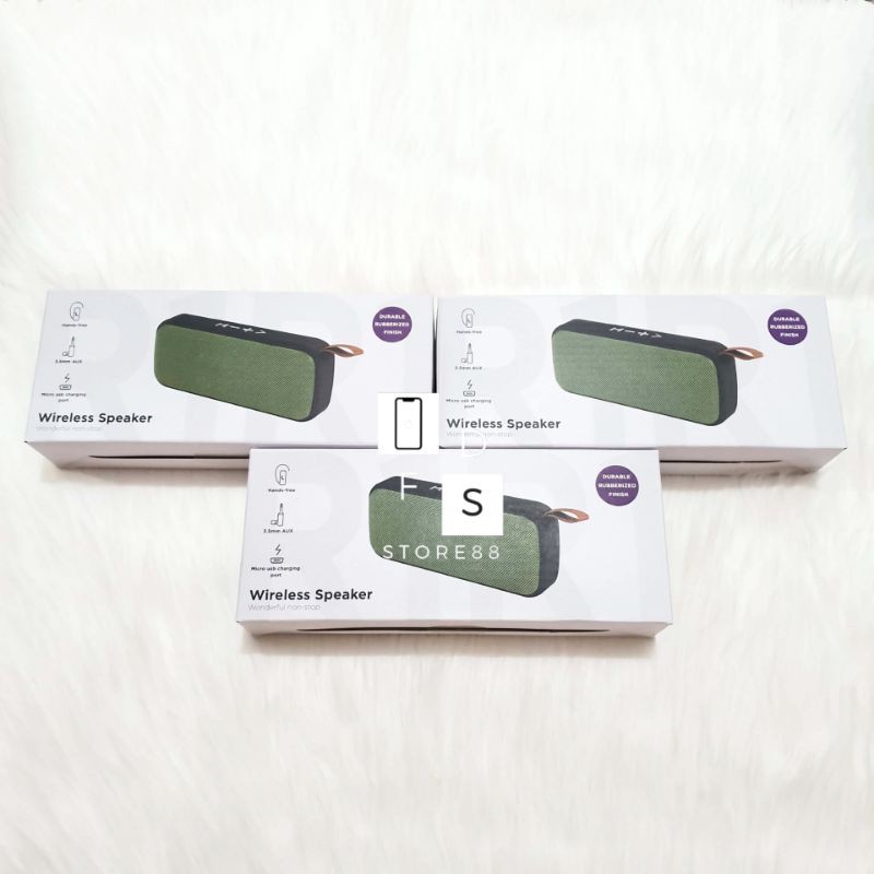 Speaker Wireless Bluetooth Aldrich R1 Original