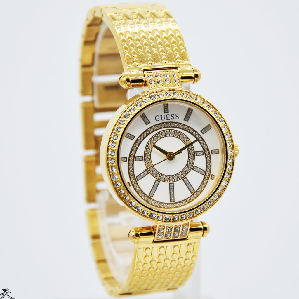 GUESS W1008L2 Muse - Jam Tangan Wanita - Gold