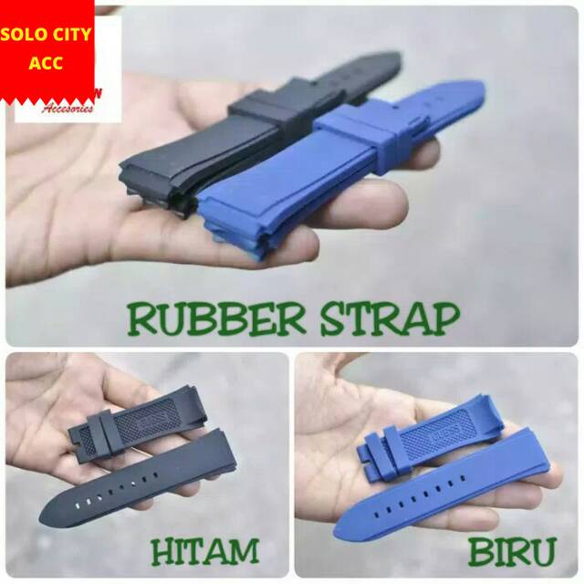 TALI JAM TANGAN GUESS STRAP RUBBER KARET RUBBER JAM TANGAN GUESS