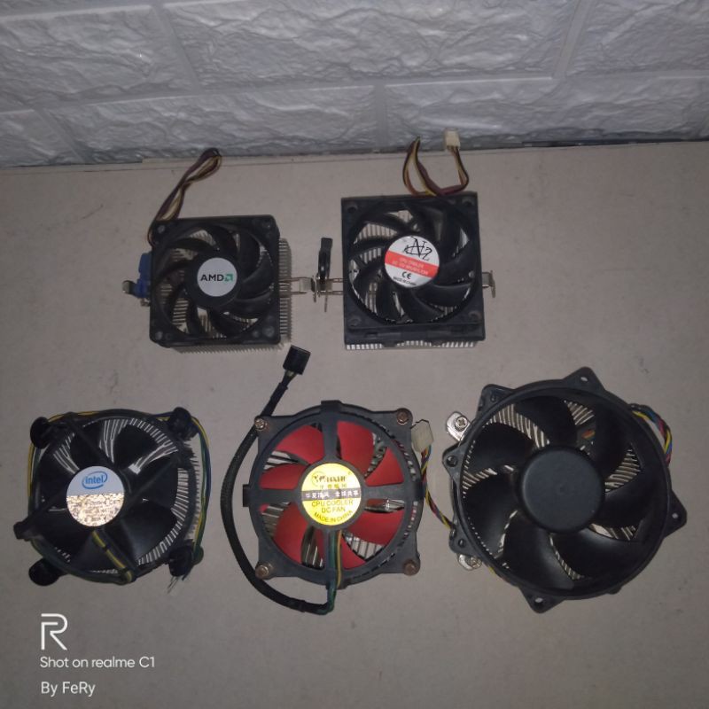 Kipas processor HSF AMD AM2 AM3 dan Intel LGA 775