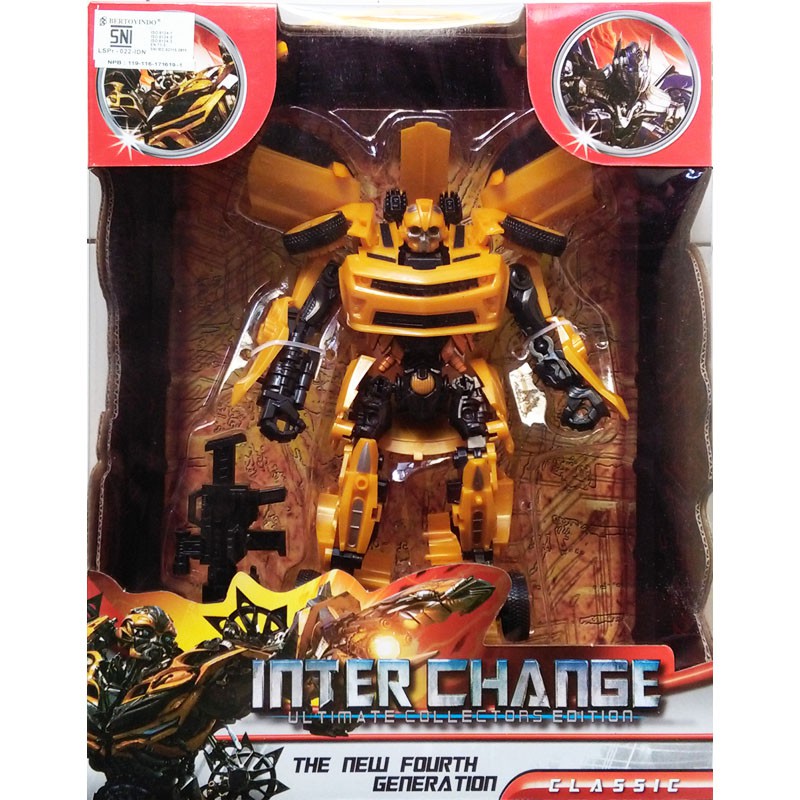 Transformers Inter Change The New Fouth Generation BumbleBee