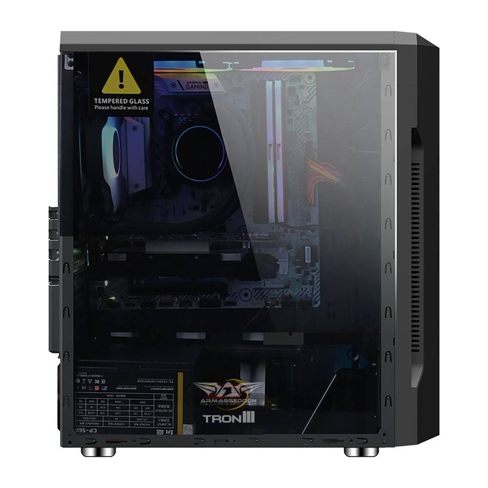 Casing PC Gaming Armaggeddon TRON III (T3) - Casing Armagedon TRON 3 Full ATX / Micro ATX / ITX