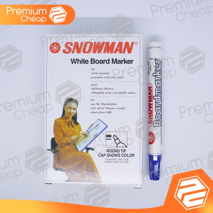 

Gilaa!!! Spidol Snowman Whiteboard (Per Lusin) Hot Sale