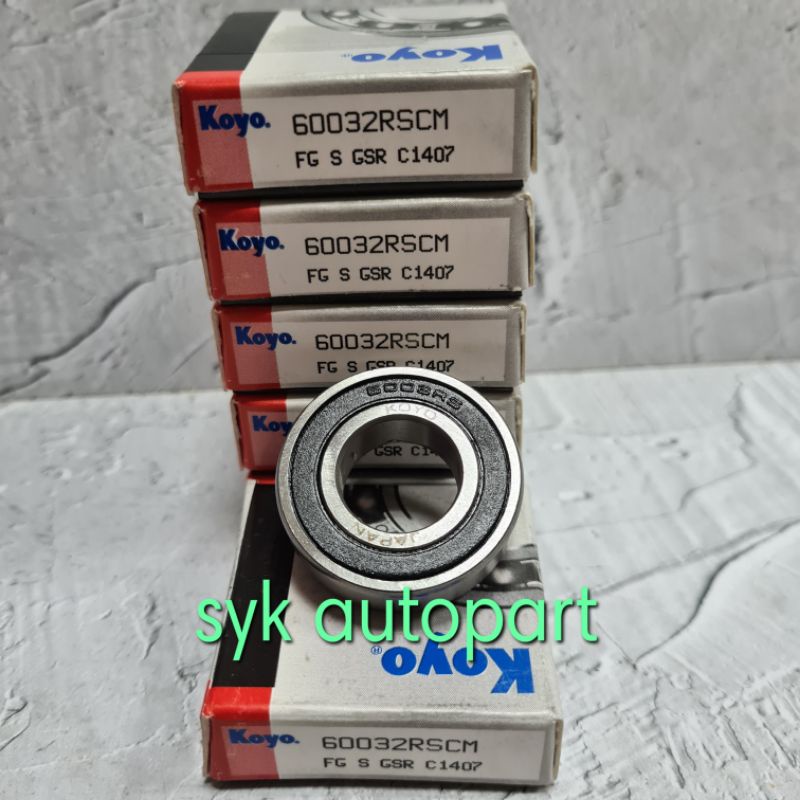 Bearing 6003 2rs koyo tutup karet