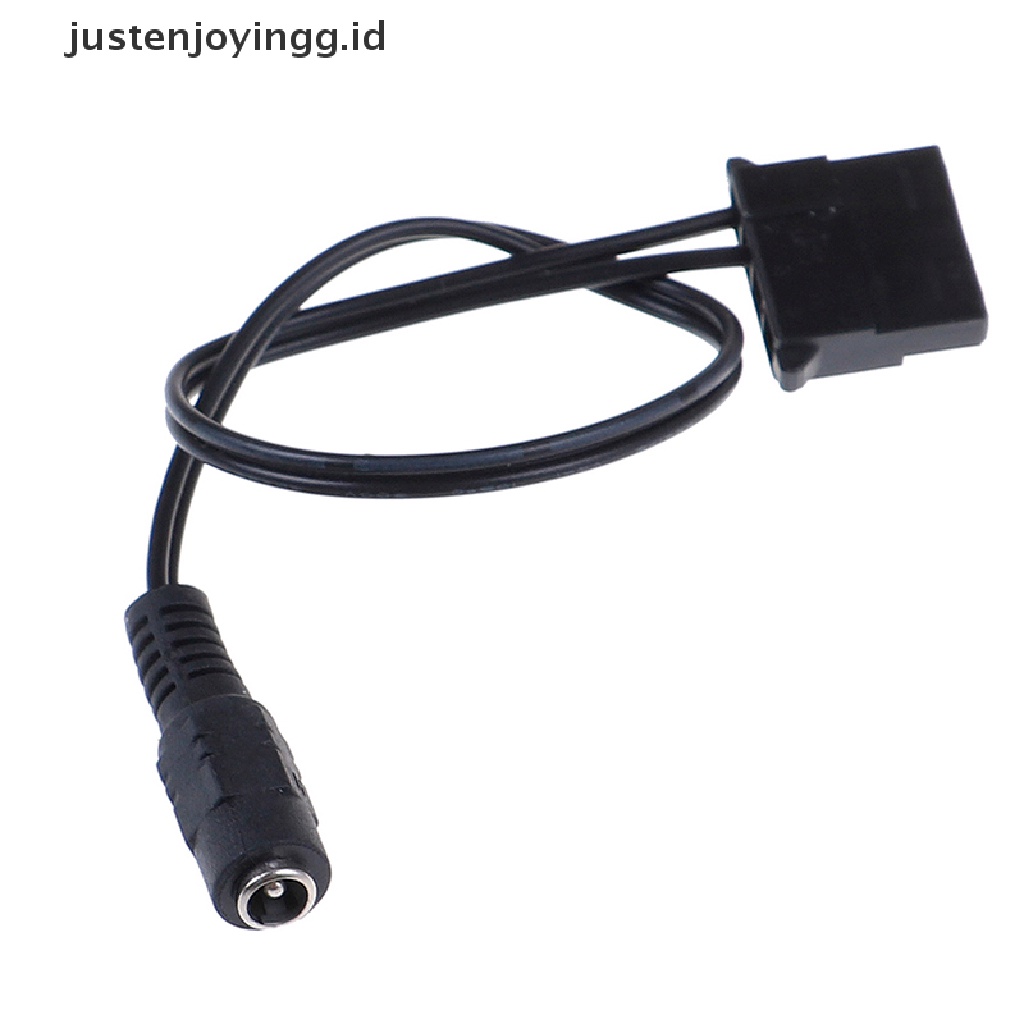 Kabel power supply molex female Ke 4Pin Ukuran 5.5x2.1mm Untuk DC