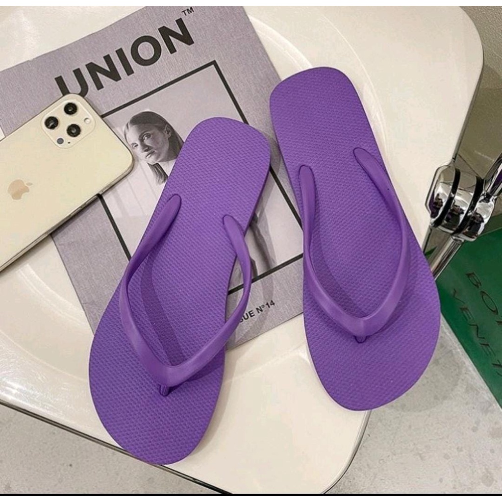 flip FLop Sandal terbaru 2022- Sandal jepit polos ANTI Slip