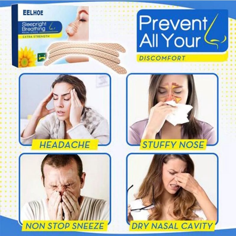 Tempelan Hidung/ strip pelega hidung isi 10 strips