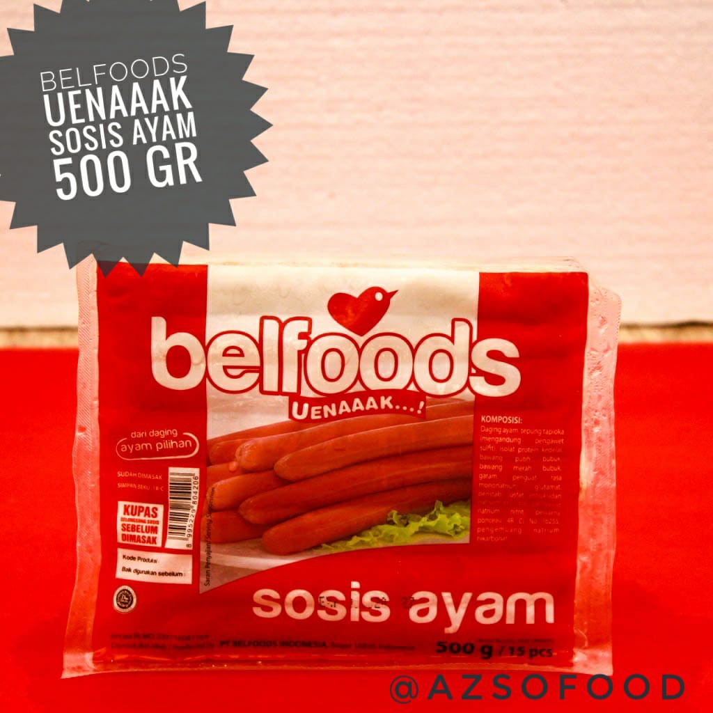 

BELFOOD UENAAK SOSIS AYAM 500 G