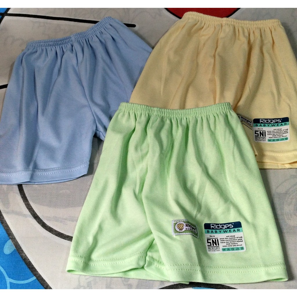 Ridges Celana Pendek Anak Polos Warna