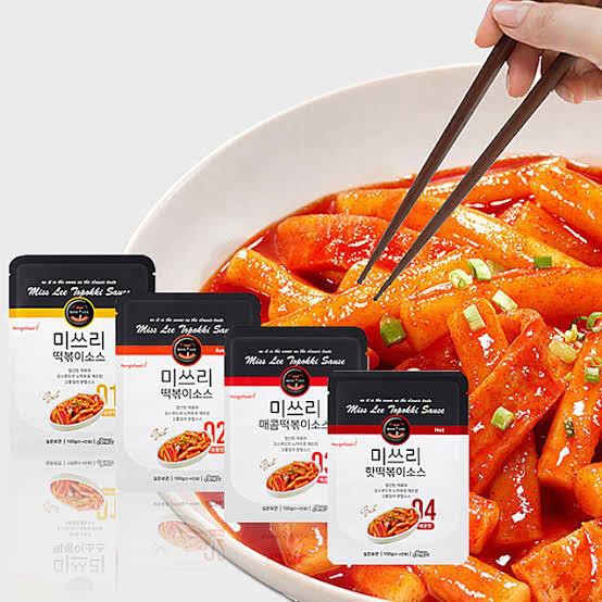 

Korean Miss Lee Tteokpokki Sauce - Sauce Tteokpokki 50gr
