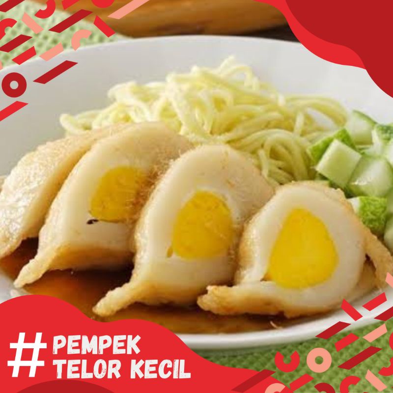 

PEMPEK TELOR MAKANAN KHAS ASLI PALEMBANG MPEK MPEK FROZEN FOOD ISI 10 PCS
