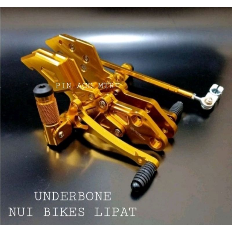 UNDERBONE NUI BIKES ALMUNIUM CENSI/VIXION OLD/R15 V2/CB150 R)