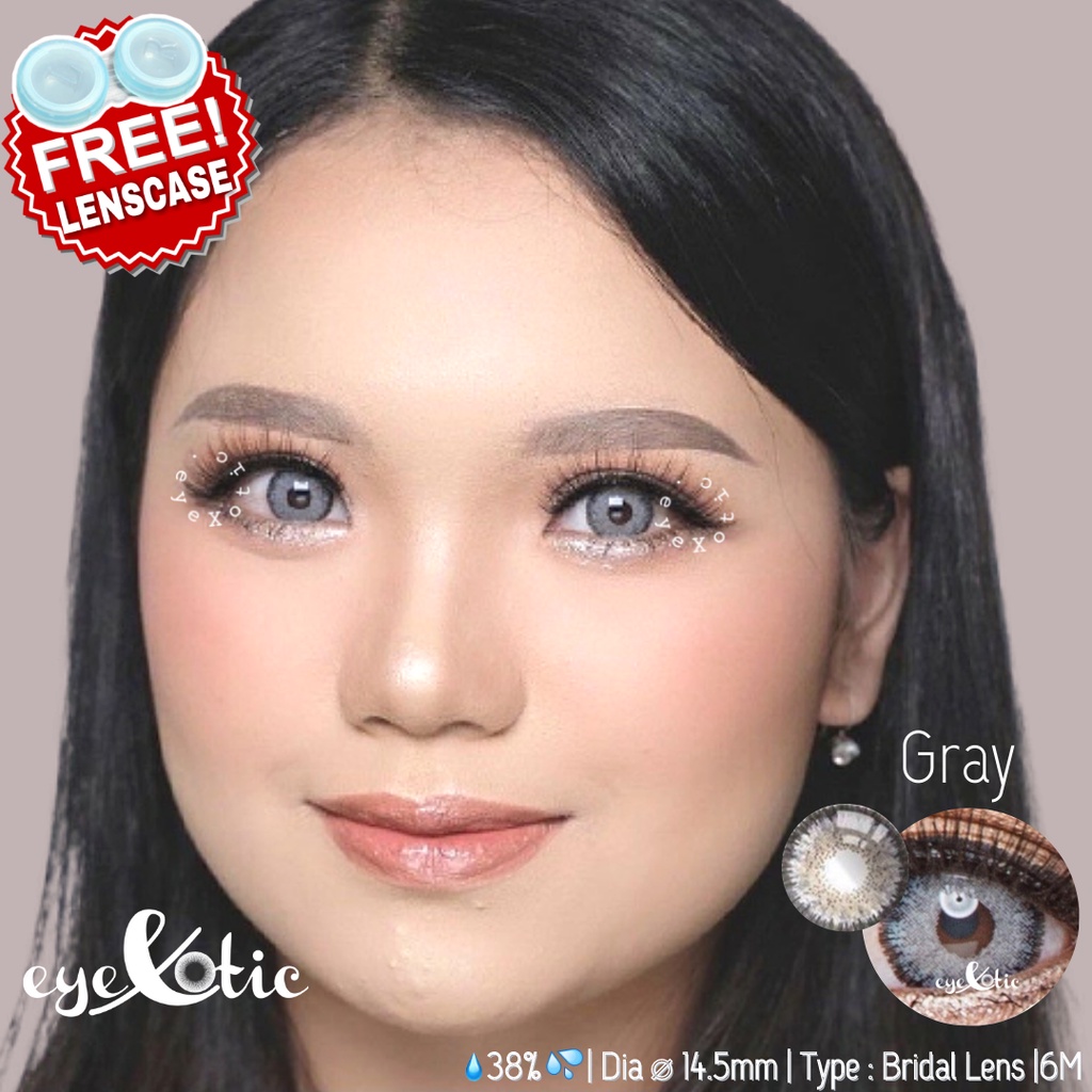 Softlens EOS i-Matake Gray - Soflens COD Instant Tangerang by Eyexotic - Soflen Wedding Bridal MUA