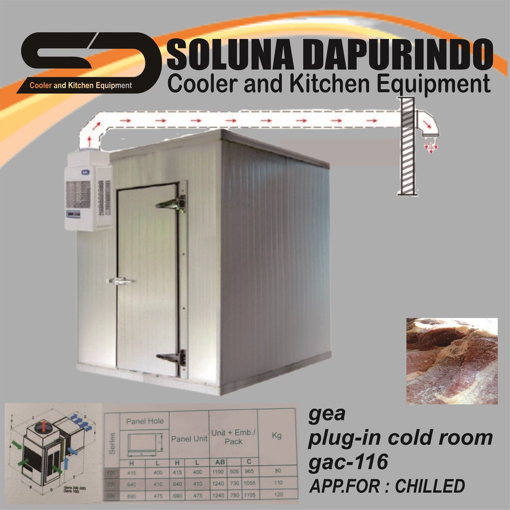 Gea Plug In Cold Room Gac 116 Chilled Gac116 With Centrifugal Gea Plug In Cold Room Gac 116 Chilled Gac116 With Centrifugal