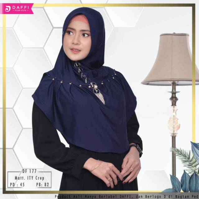Jilbab instan Daffi 177