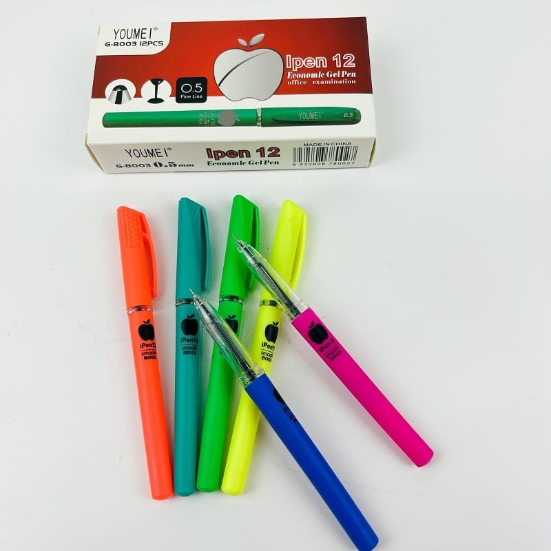 Pulpen Youmei GP G8003/Apple Pen/ Gel Pen Youmei 0.5MM/ Ipen6 Kantor