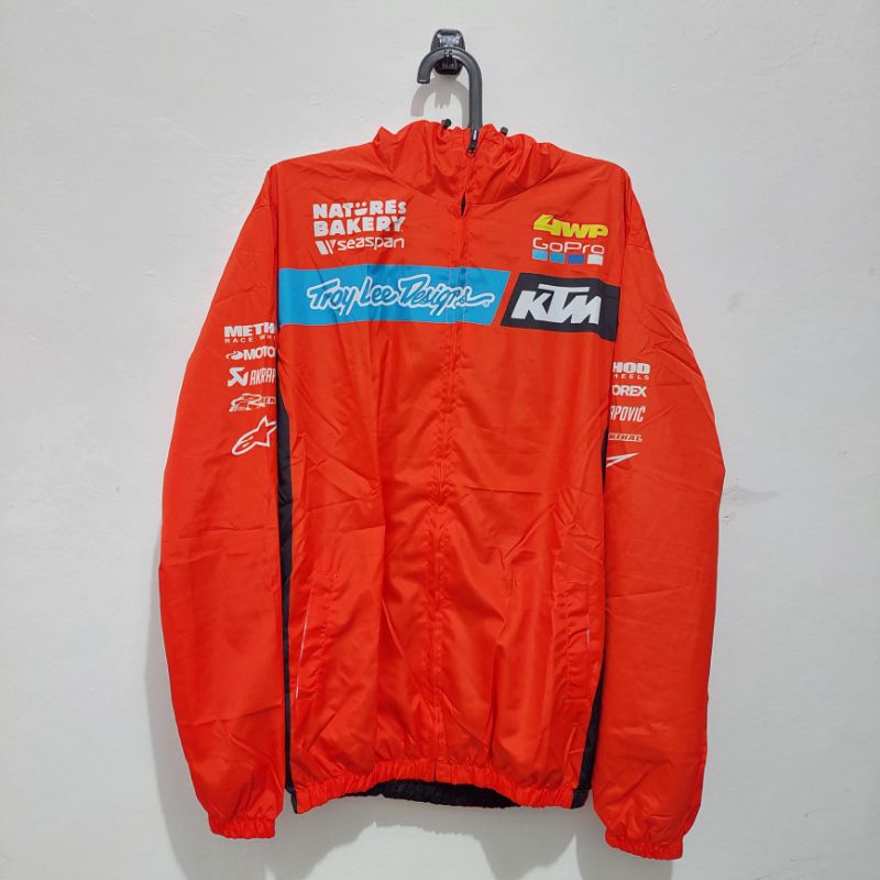 JAKET PARASUT RUNNING TRAIL GOWES RACING KTM #5
