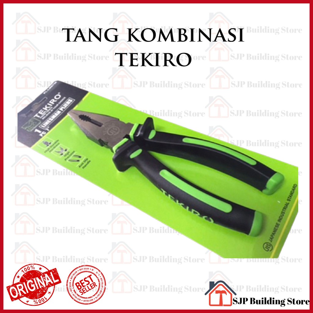 [COD] Tang kombinasi 7” Tekiro/ tang kombinasi 7&quot; murah / Linesman pliers