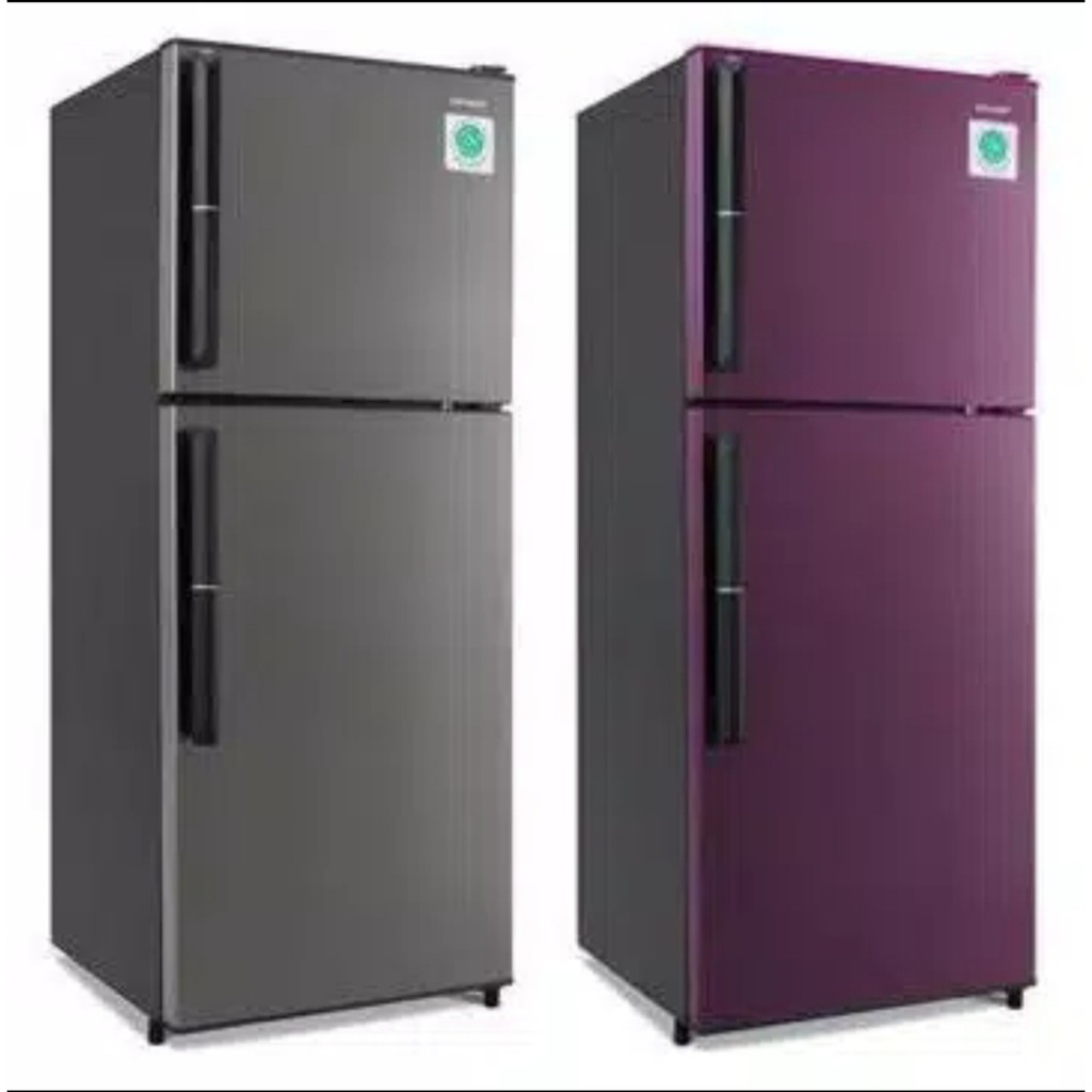 Kulkas Sharp 2 Pintu Ice Twist Sj 246 Gc Sd Sr Low Watt Shopee Indonesia