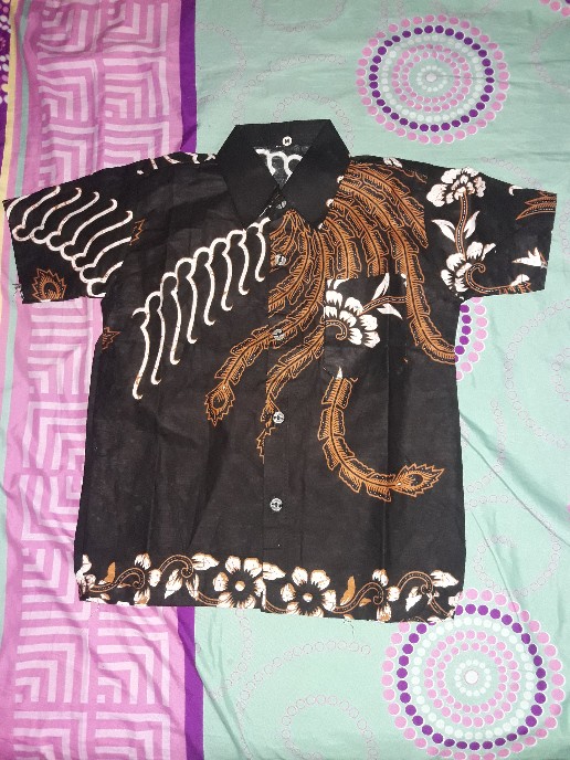 Batik Couple Keluarga Sania Ruffle Ori Ndoro Jowi Dnt Motif Tenun