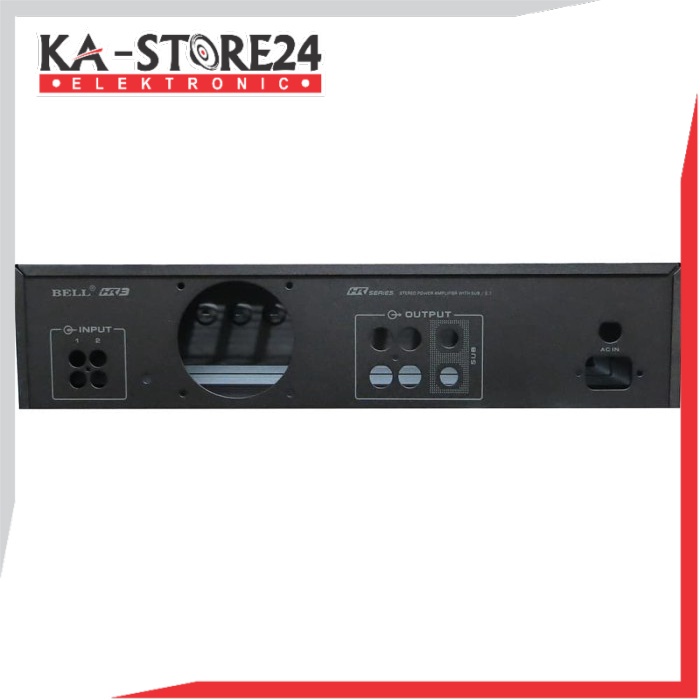 BOX BELL HR3 - Box Power Amplifier -  Crossover - Equalizer - Mixer dll