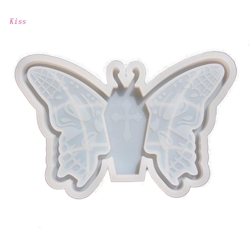Cetakan Kue / Coklat Bentuk Kupu-Kupu Untuk Dekorasi Halloween Butterfly