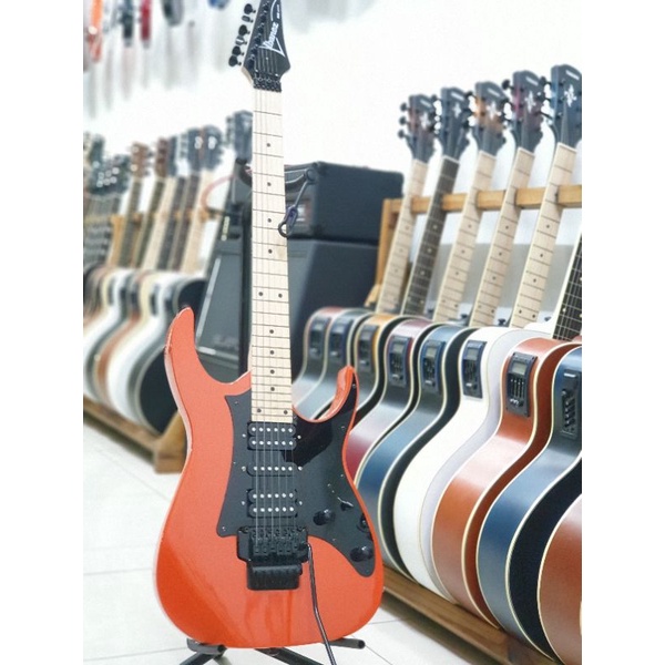 gitar elektrik Ibanez RG350dx orange updown