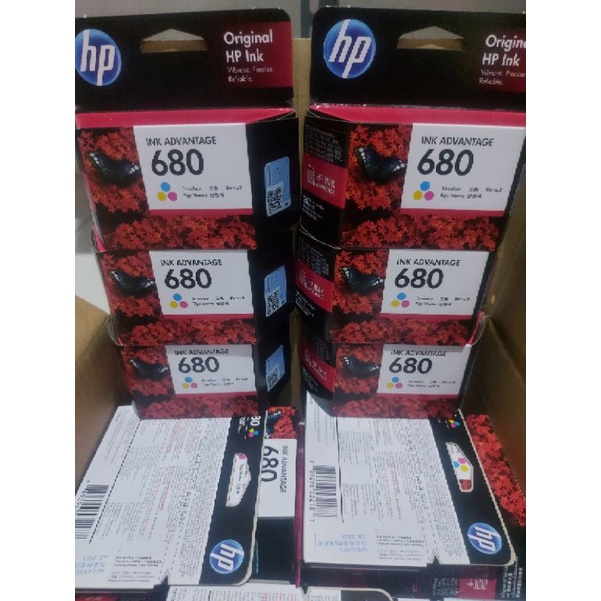 TINTA HP 680 COLOUR ORIGINAL