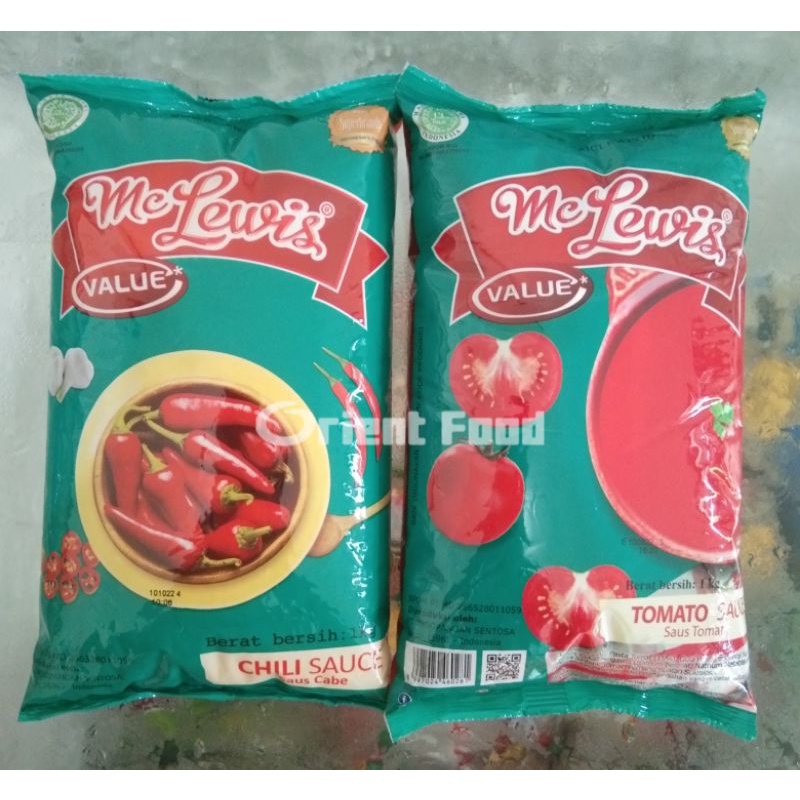 

Mc Lewis Sambal Saos 1kg All Variant