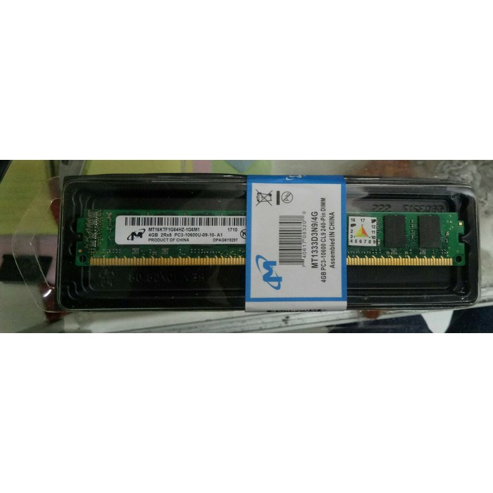 memory DDR3 4GB PC 12800