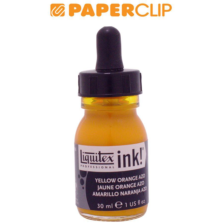 

DRAWIING INK LIQUITEX INK 30ML YELLOW ORANGE 4260414