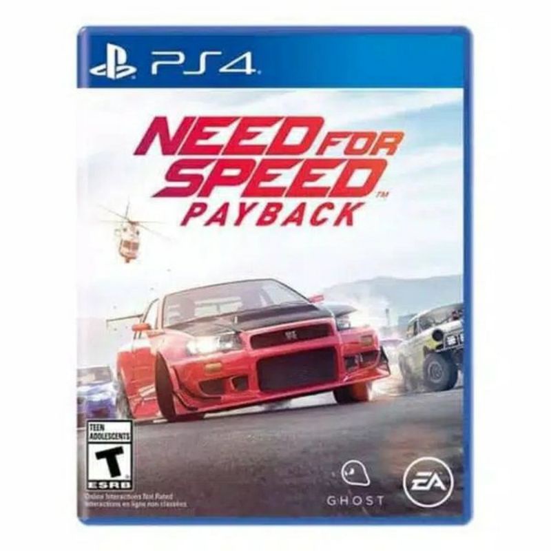 Kaset Ps4/ Bd Need For Speed Payback