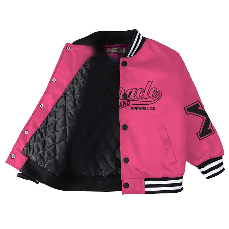 Jaket Varsity Anak Laki-Laki Perempuan Full Bordir Pich 1-10 Tahun