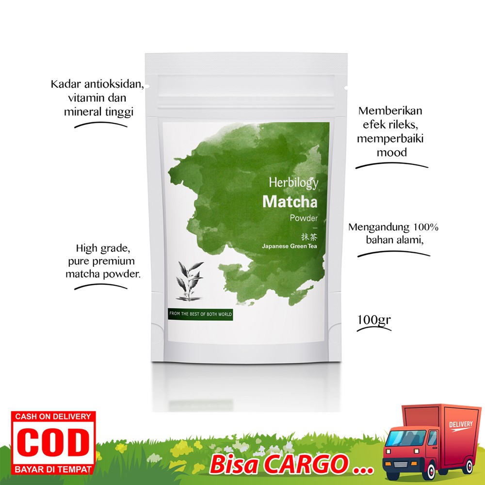 Herbilogy Extract Powder Matcha 100 gr