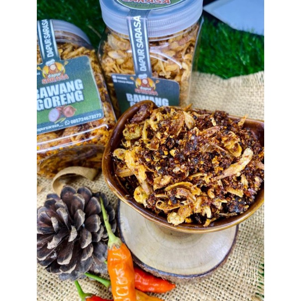 

*TERMURAH & TERENAK* BAWANG GORENG PEDAS KHAS DAPUR SARASA