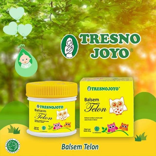 TRESNOJOYO Balsem Anak Telon Tresno Joyo Tresnojoyo 40gr 40 gr / 20gr 20 gr