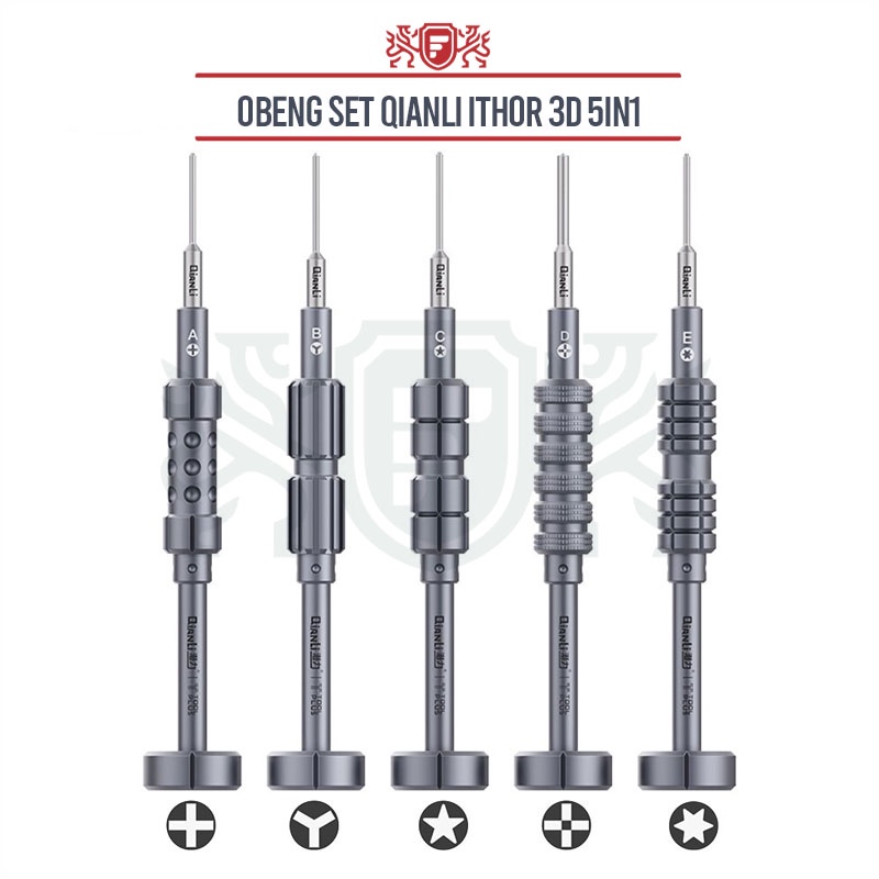 Obeng Set Qianli ITHOR 3D 5in1