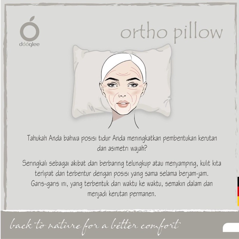 Dooglee Adult Ortho Pillow - Bantal Dewasa