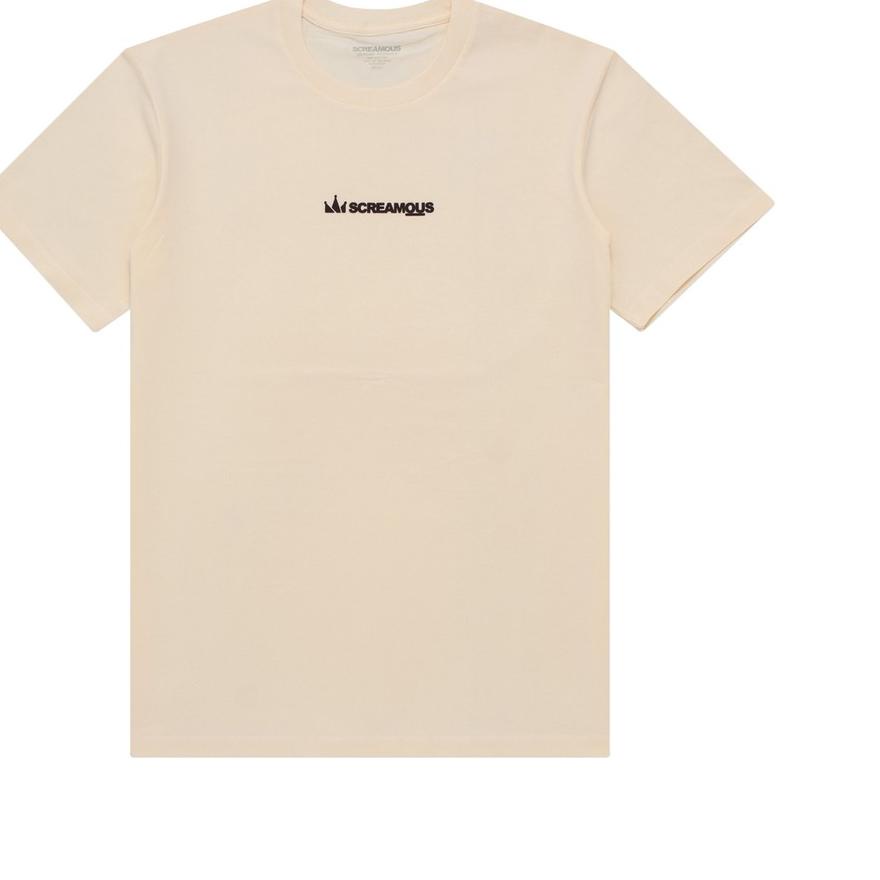 ➢ Screamous T-Shirt LEGEND TINY FLOCK BLACK CREAM ←