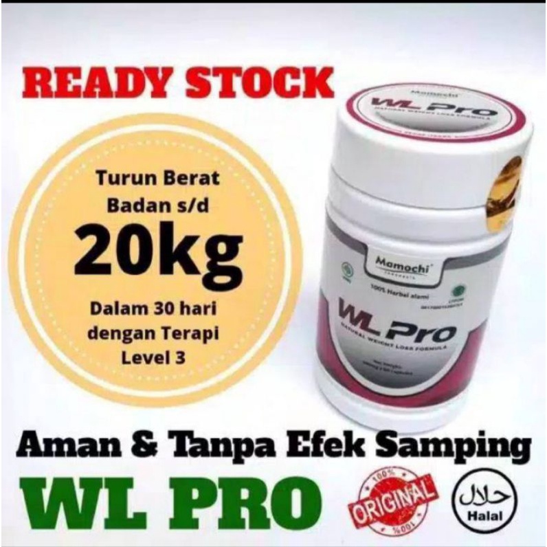 WL Pro Herbal - WL Pro Obat Penurun Berat Badan Alami 100% Diet Herbal Original